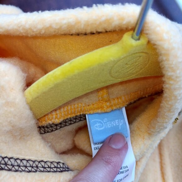 Disney Baby Winnie the Pooh Fleece Hooded Romper Costume Bunting Suit 3-6 Months - Picture 7 of 8